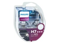 Glühlampen PHILIPS H7 12V 55W PX26d VisionPlus +60%