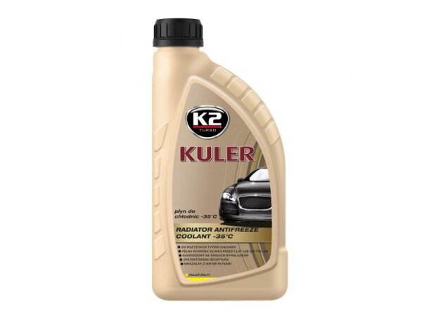 KULER LONG LIFE Frostschutz -35°C, gelb, 1L