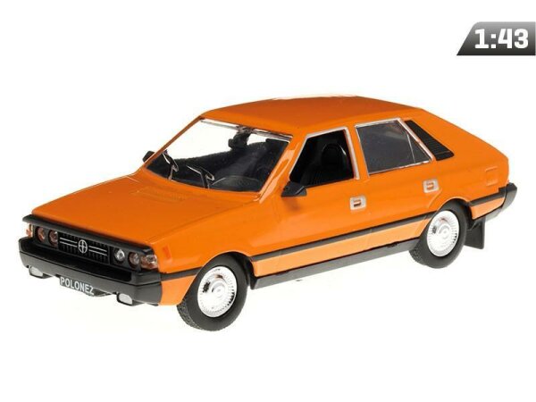 Modell 1:43, FSO POLONEZ PRL, orange