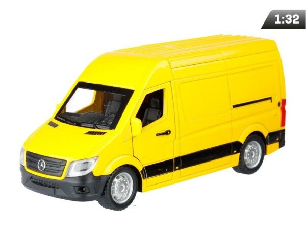 Modell 1:32, Mercedes-Benz Sprinter, gelb