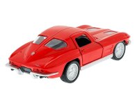 Modell 1:32, RMZ 1963 Chevrolet Corvette Stingray Split Window, Rot