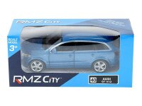 Modell 1:32, RMZ Audi Q7 V12, blau