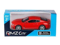 Modell 1:32, RMZ Bentley Continental GT, rot