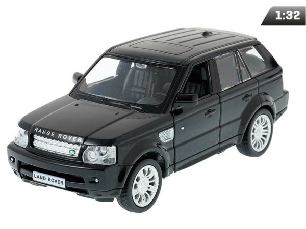 Modell 1:32, RMZ Land Rover Range, Rover Sport, schwarz