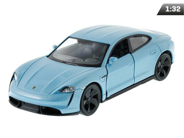 Modell 1:32, RMZ Porsche Taycan Turbo S, 2020, blau