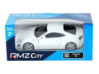 Modell 1:32, RMZ Toyota 86, weiß