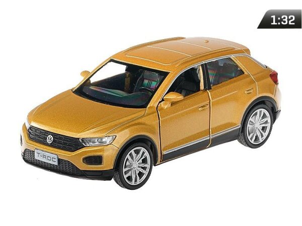 Modell 1:32, RMZ Volkswagen T-ROC, Gold