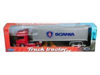 Modell 1:32, SCANIA V8 R730, rotsilber (C32671SVRCS)