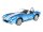 Modell 1:32, Shelby Cobra, blau