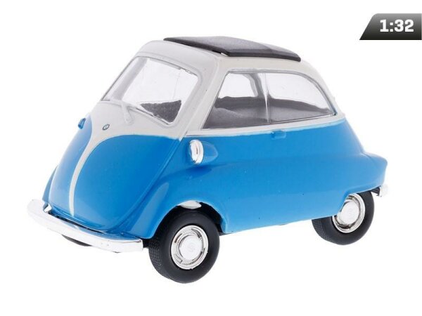 passend für kompatibel mit -  1:34, BMW Isetta, weiß-blau (A00875BIBN)