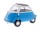 passend für kompatibel mit -  1:34, BMW Isetta, weiß-blau (A00875BIBN)