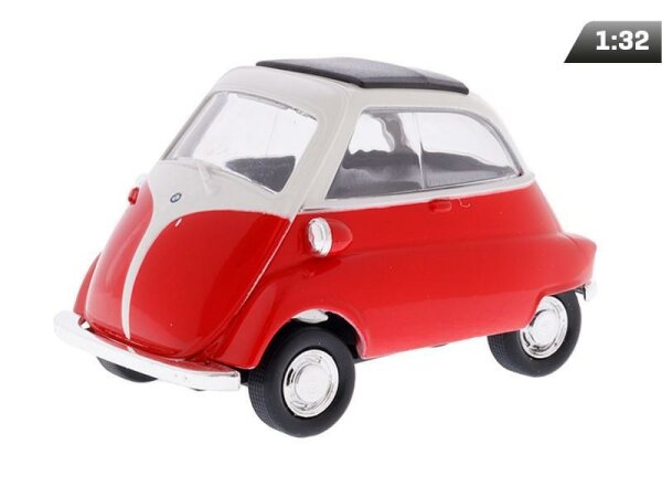 passend für kompatibel mit -  1:34, BMW Isetta, weiß-rot (A00875BIBC)