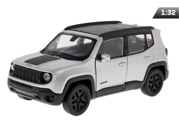 passend für kompatibel mit -  1:34, JEEP Renegade Trailhawk, silber (A880JRTS)