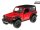 Modell 1:34, Jeep Wrangler Hard Top, rot (A11723C)