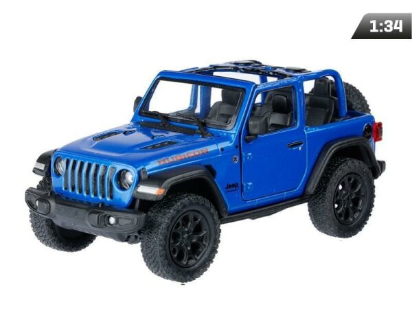 passend für kompatibel mit -  1:34, Kinsmart, 2018 Jeep Wrangler blau