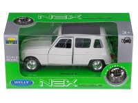 Modell 1:34, Renault 4, weiß (A880REN4B)