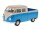 Modell 1:34, VW T1 Doppelkabine Pick Up blau creme (A880VTDCPNK)