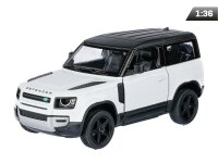 Modell 1:36, Kinsmart, Land Rover Defender, weiß...