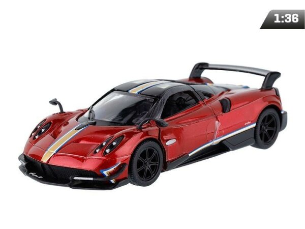 passend für kompatibel mit -  1:36, Kinsmart, Pagani Huayra BC 2016, Burgund