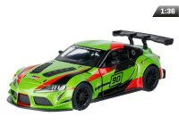 passend für kompatibel mit -  1:36, Kinsmart, Toyota GR Supra Racing Concept, grün (A11755ZI)