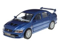 Modell 1:36, Mitsubishi Lancer Evolution VII, marineblau (A11760G)