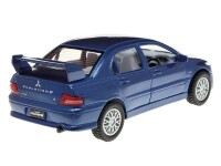 Modell 1:36, Mitsubishi Lancer Evolution VII, marineblau (A11760G)