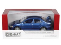 Modell 1:36, Mitsubishi Lancer Evolution VII, marineblau (A11760G)