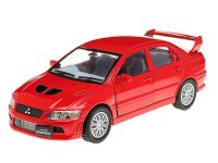 Modell 1:36, Mitsubishi Lancer Evolution VII, rot  (A11760C)