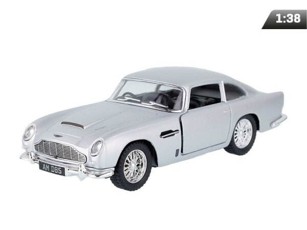 passend für kompatibel mit -  1:38, Kinsmart, Aston Martin DB5, Silber (A700AMDBSR)