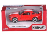 passend für kompatibel mit -  1:38, Kinsmart, FORD Mustang GT 2006, rot (A730FMGTC)