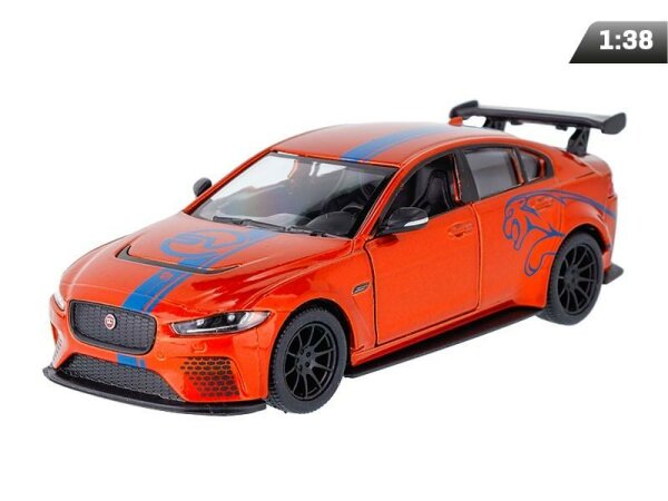 passend für kompatibel mit -  1:38, Kinsmart, JAGUAR XE SV PROJECT 8, orange (A11742PO)