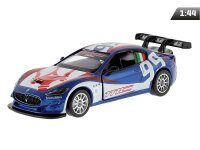 Modell 1:43 Maserati GranTurismo MC GT4, blau und weiß