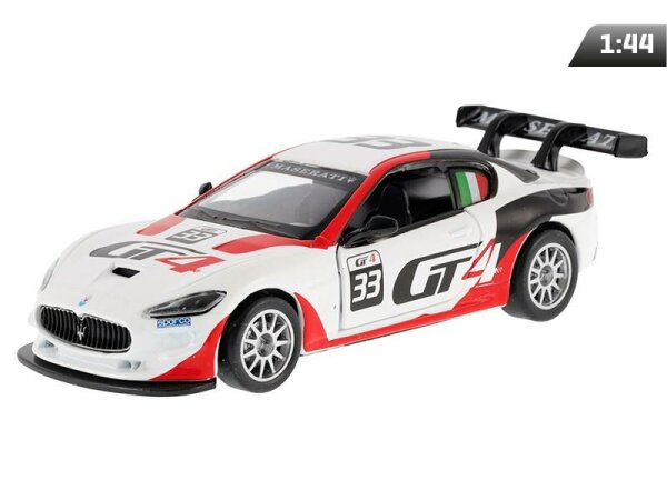 Modell 1:43 Maserati GranTurismo MC GT4, weiß und rot