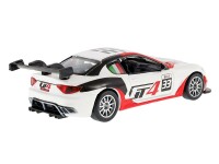 Modell 1:43 Maserati GranTurismo MC GT4, weiß und rot