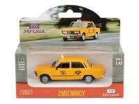 Modell 1:43, Fiat 125p "WPT", gelb