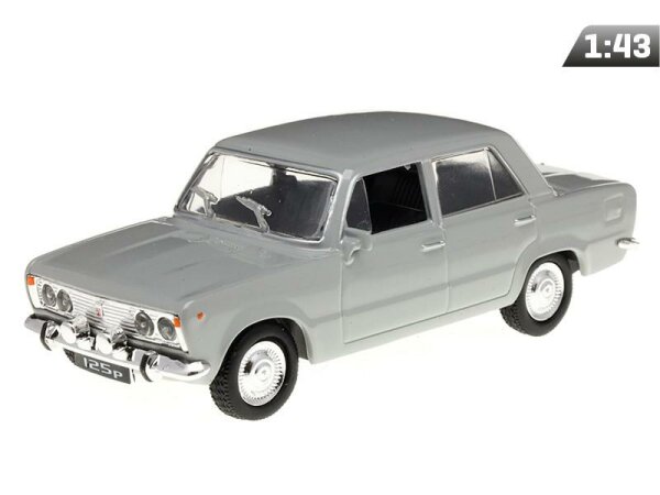 Modell 1:43, FIAT 125P PRL, grau