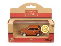 Modell 1:43, FIAT 126P PRL, braun