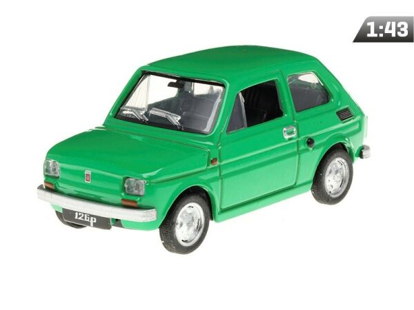 Modell 1:43, FIAT 126P PRL, grün