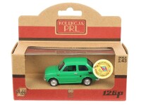 Modell 1:43, FIAT 126P PRL, grün