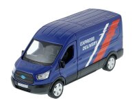 Modell 1:43, RMZ Ford Transit Van, 2018 blau