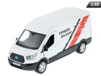 Modell 1:43, RMZ Ford Transit Van, 2018 weiß