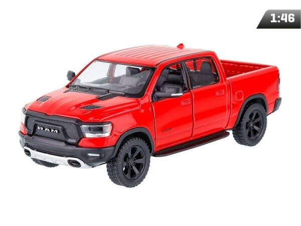 Modell 1:46, Kinsmart, 2019 Dodge Ram 1500, Rot (A741DRC)