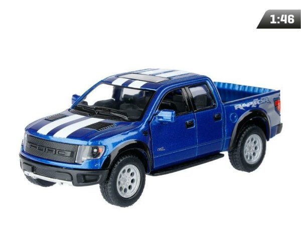 passend für kompatibel mit -  1:46, Kinsmart, Ford F-150 SVT, blau