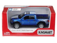 passend für kompatibel mit -  1:46, Kinsmart, Ford F-150 SVT, blau