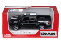 passend für kompatibel mit -  1:46, Kinsmart, Ford F-150 SVT, schwarz (A733FFCZ)