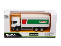 Modell 1:64, SCANIA P-Serie, Castrol LKW, weiß