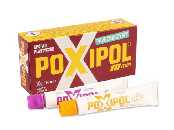 POXIPOL - transparenter Zweikomponentenkleber, 16g/14ml