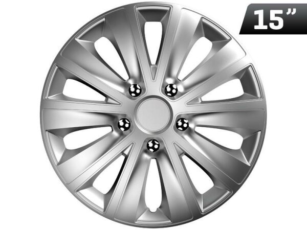 Rapide NC silber 15" Radkappe, 1 Stk