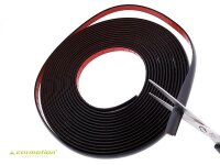 Zierleiste, schwarz matt, 14 mm x 5 m (86173)