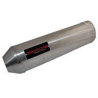 TAKKONI Rear silencer SUZUKI GSF 650 Bandit, 07-/GSX 650 F, 08-15